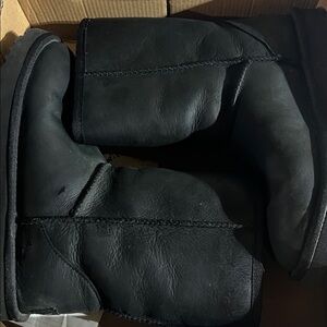 UGG Black Sheepskin Boots